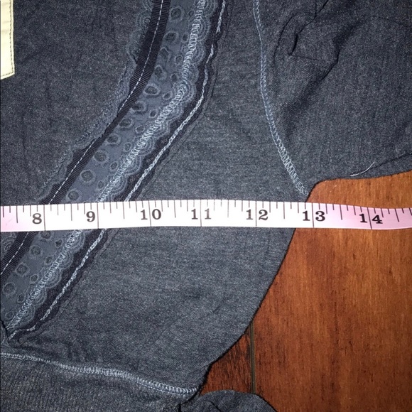 * SOLD * 💙HOLLISTER Y2K VINTAGE BLUE L/S BABYDOLL TOP SIZE S💙 - Picture 5 of 7